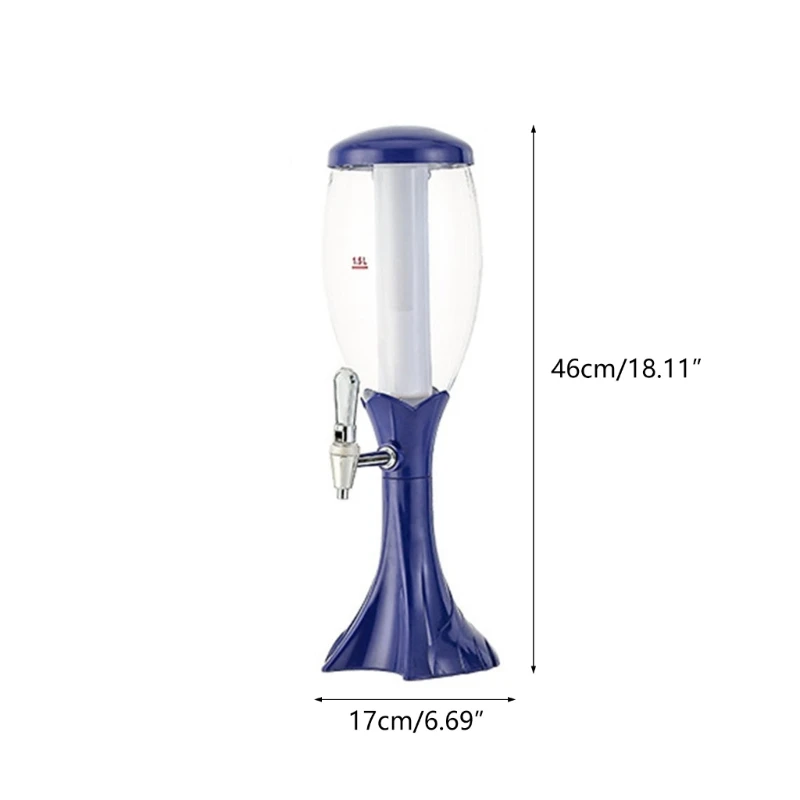 Unique Glowing Beverage Column Versatile Drinks Dispenser Glowing Beer Tower dropshipping