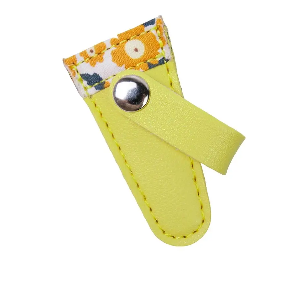 Embroidery Scissors Sheath PU Leather Scissors Protective Cases Dead Skin Tweezers Cap Household Sewing Tools sewing kit