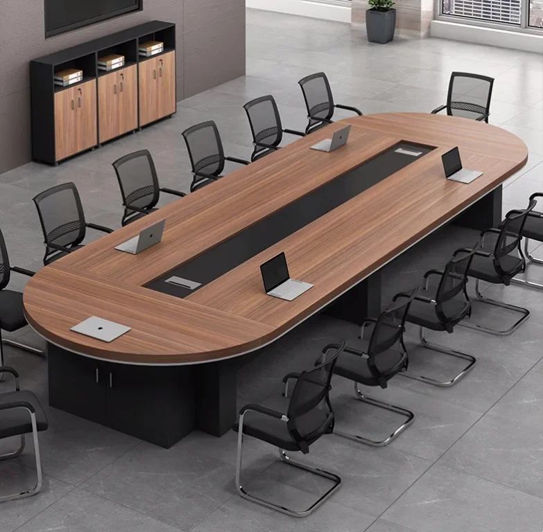 Conference Table Simple Modern Large And Small Office Furniture Negotiation Table Office And Chair Combination