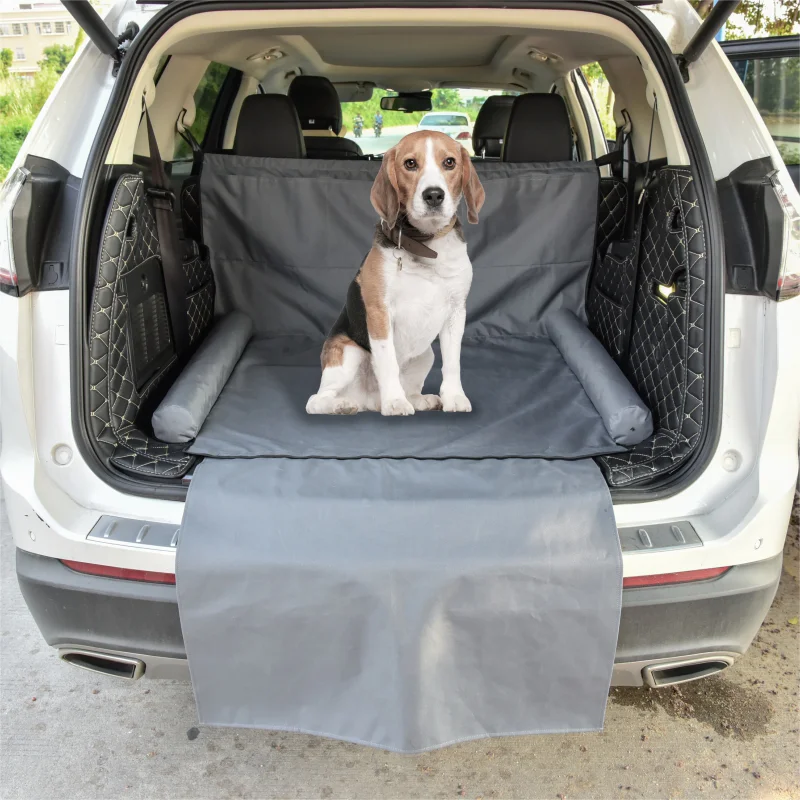 Elegantes Auto-Zubehör für Hunde: Wasserdichter Autositzbezug für Hunde, 120 cm x 146 cm_voghion.com