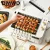 Multi-function Barbecue machine, Automatic Rotating Grill Double layer Non-stick Griddle Steak Lamb skewer Rotisserie Bake oven 5