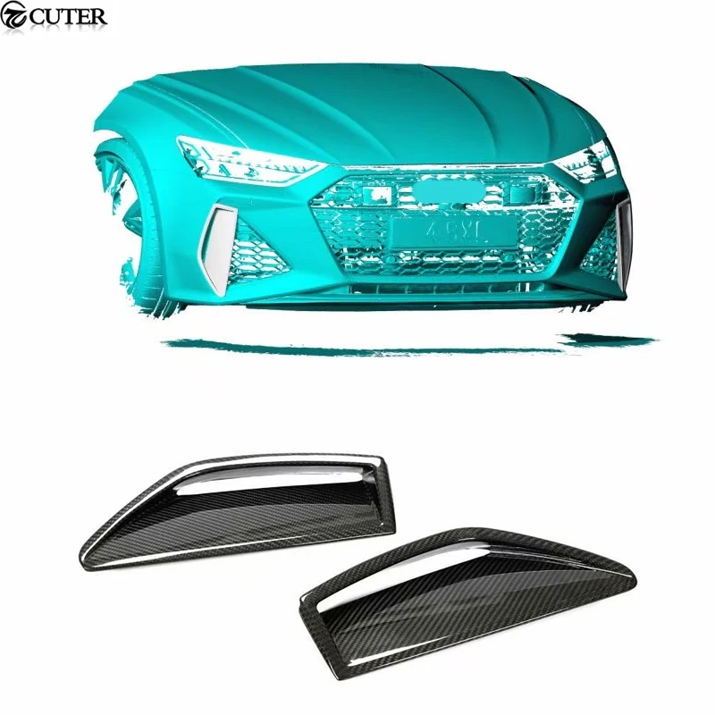 Presa D'Aria Paraurti Anteriore In Fibra Di Carbonio A Secco Rs6 C8 Per Kit Carrozzeria Audi Rs6 C8 2020