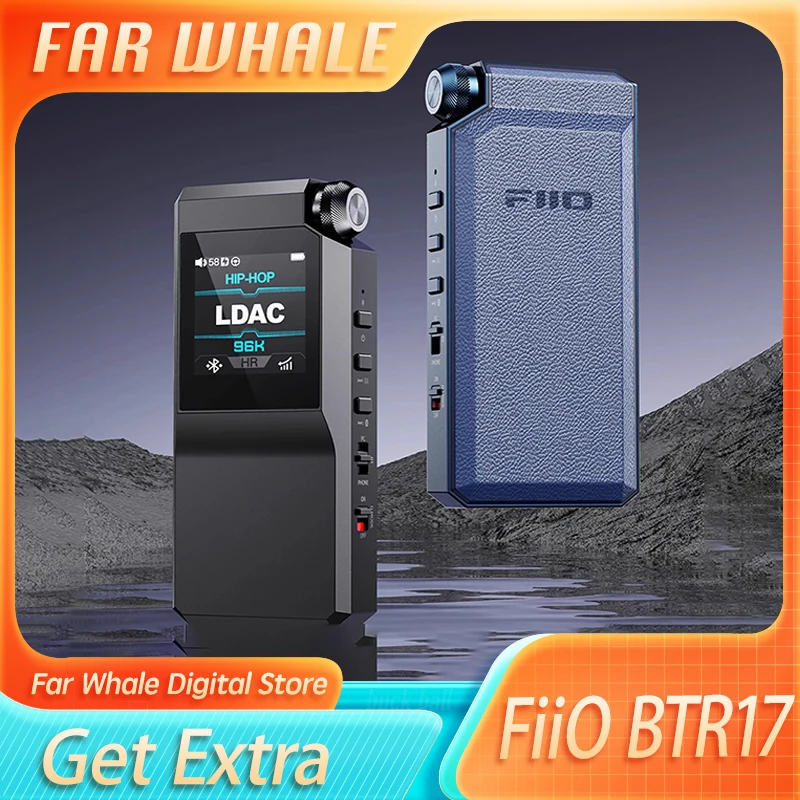 FiiO BTR17 Bluetooth Decoding Earphones Power Amplifier HiFi 