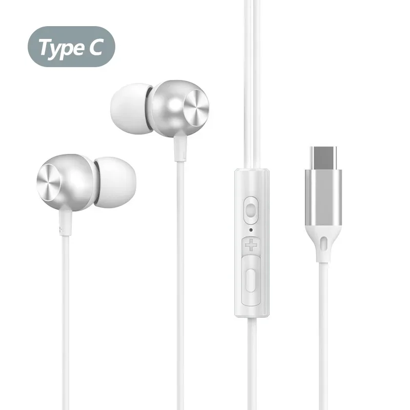 سماعات رأس USB نوع C ، ستيريو HiFi ، صوت محيطي ، د...