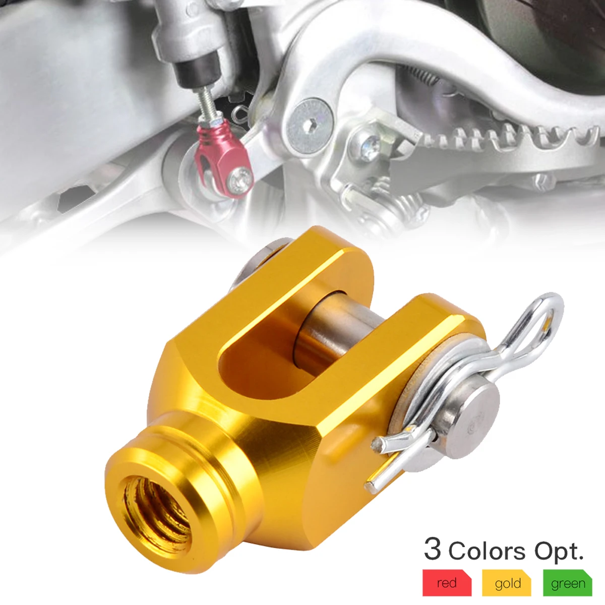 Motocross Rear Brake Clevis For Suzuki DRZ400SM 2004-DRZ 400S 400R 2000-2009 RM 125 250 80 85 RMX 250S 250R LTR450 250SB motorcycle brake lever motorcycle brake hose motorcycle brake pressure switch