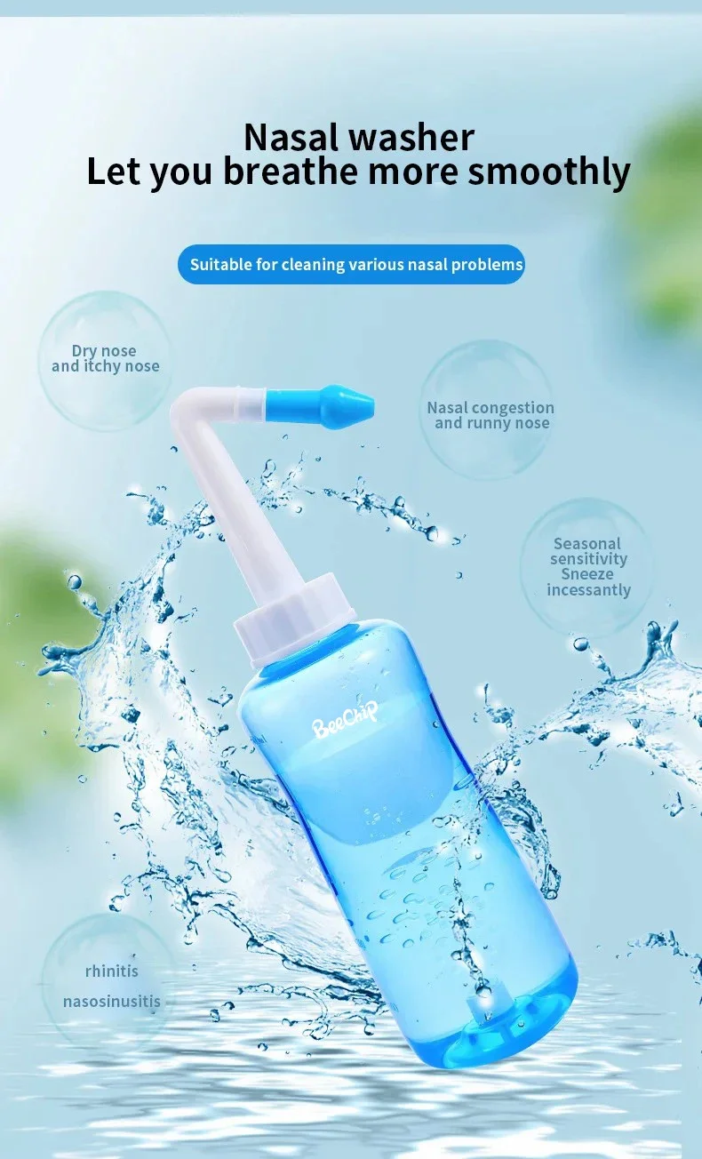Nasal Wash Bottle 300ml Adult And Children