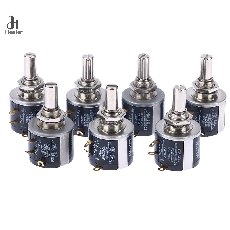 Spectorl Precision Coil Wire Wound Potentiometer 534 2w 100R 200R 500R 1K 2K 5K 10K 20K 50K 100k 1PCS wire wound potentiometer