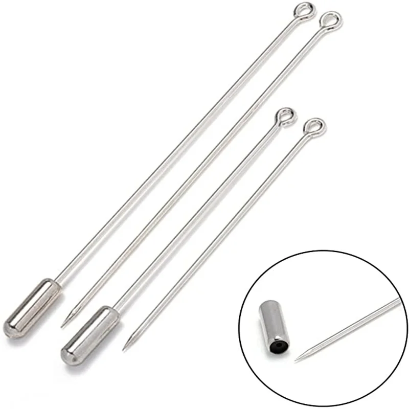 20 teile/los 50/70mm Sicherheit Lange Revers Brosche Pins für DIY Handgemachte Deco Teile Schmuck Machen Zubehör Liefert handwerk Materialien – Detail 1