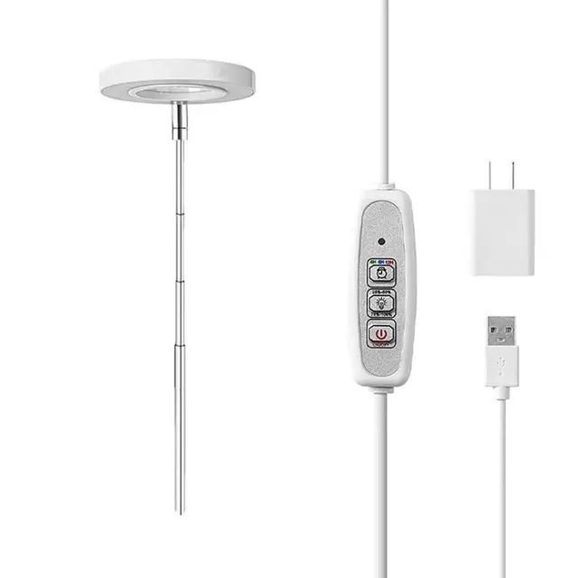 Növénytermesztés Gyűrűs Világítás Teljes Spektrum Beltéri Napsugárzásai Világos Sáv Szalagok Auto Be- És Kikapcsolt Lámpa Rudat 3 Ciklusos Időzítéssel