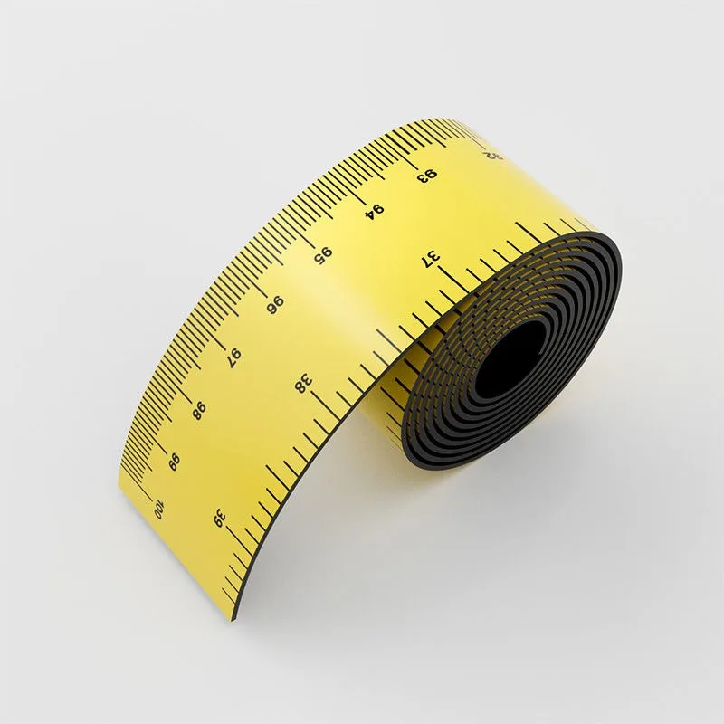 Magnetic Flexible Measuring Tape with Inches and Centimeters - 39.37 Inch Length