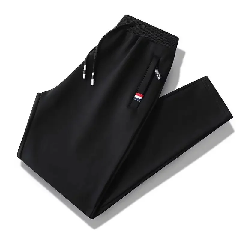 Straight-red label zipper black [conventional]]