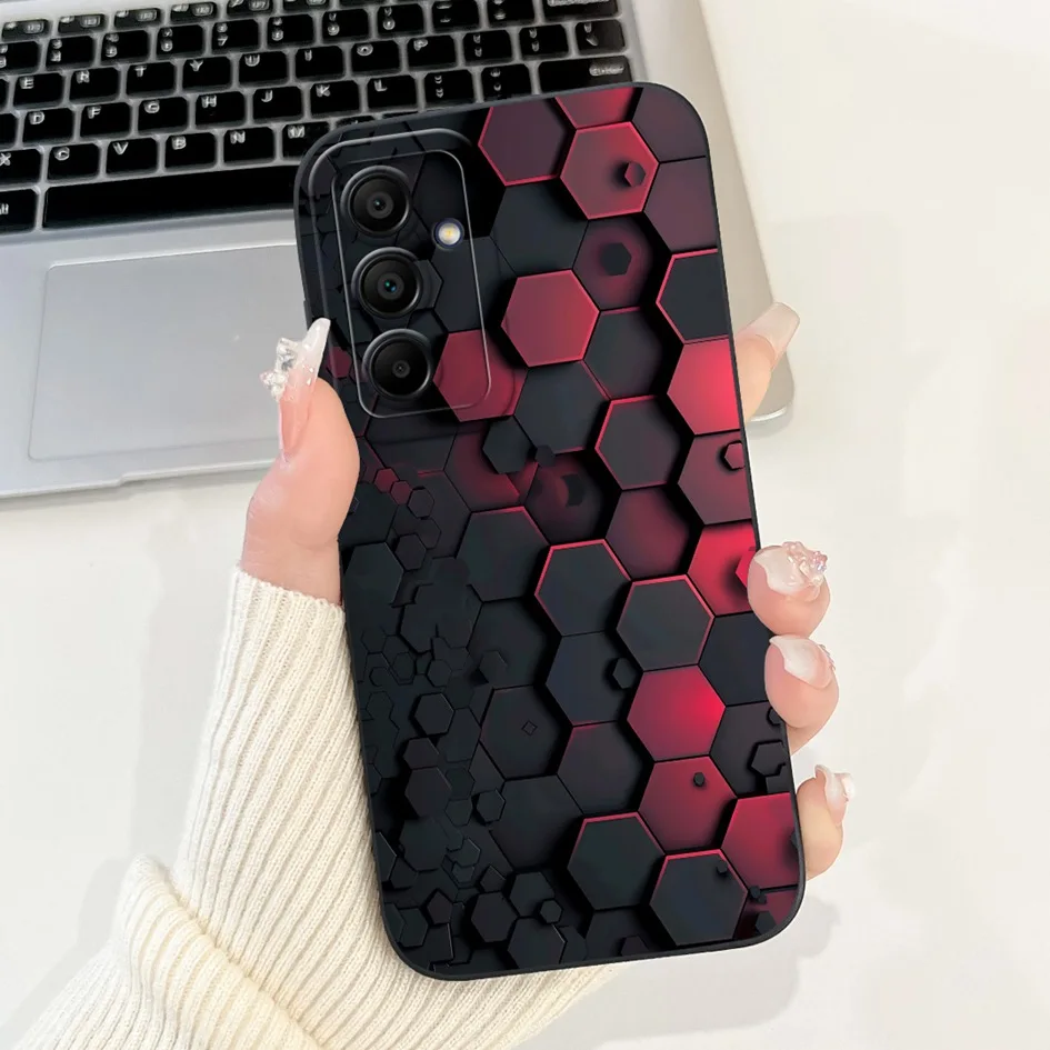 Silicone Flower Bowknot Soft TPU Case for Samsung Galaxy A16 5G