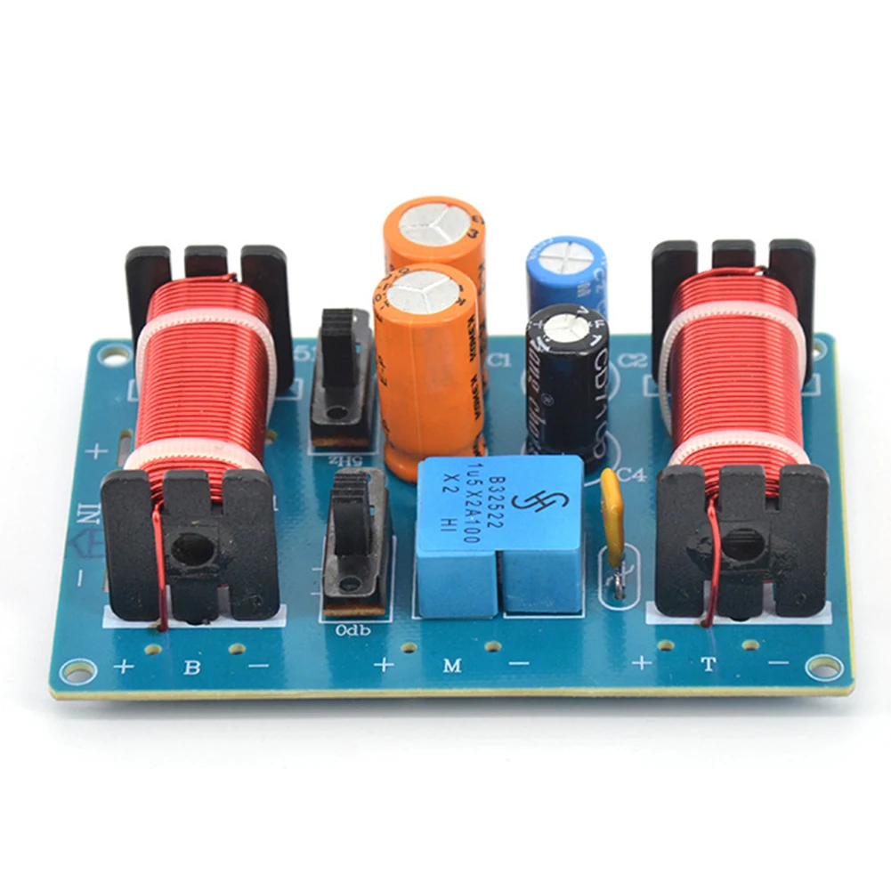 150W Audio Filter Circuit Board Multi segment Adjustable 3 Ways Speaker