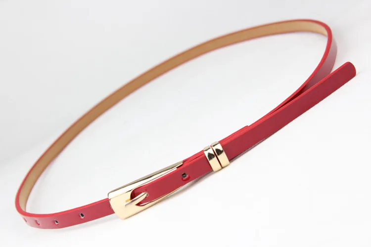 105 cm modischer PU-Taillengürtel in Bonbonfarben für Damen, dekorative Gürtel, Damen-Accessoires – Detail 8