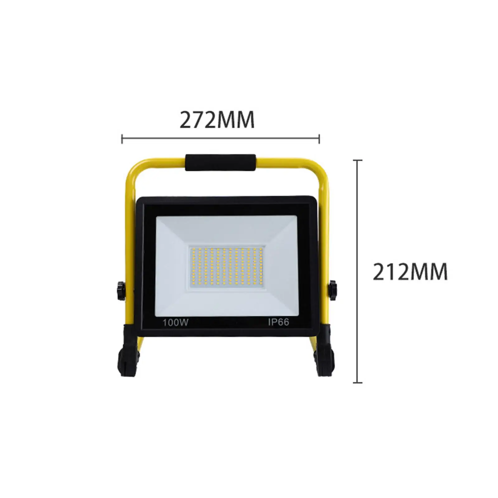 Portable Floodlights Waterproof Wall Light Work Lighting Outside Work Light with Plug for Garden Yard Stadium Playground Garage