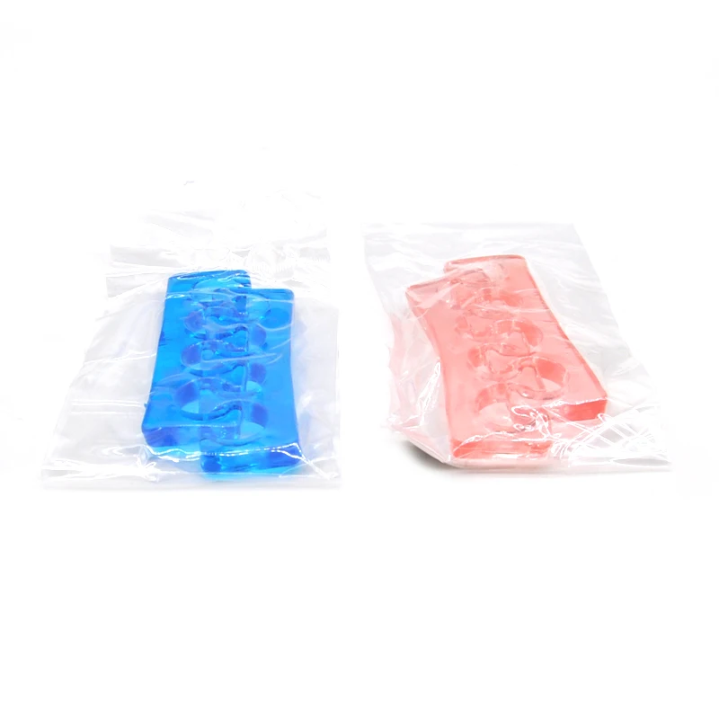 2pcs High Quality Toe Separator Split Air-Conditioner System Flexible Soft Silicone Washable Finger Toe Spacers Separation Tools