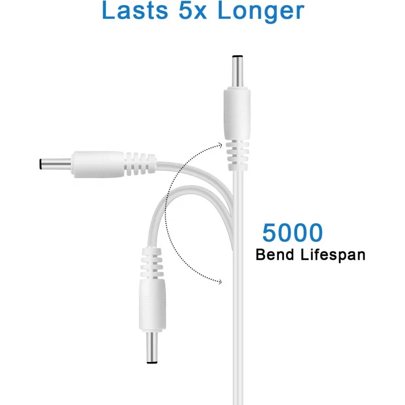 Replacement Charger Cord for LELO Gigi, Mia, Mona, Lna Wave, Ora, Lily, Liv, FOREO Luna Series Facial Cleanser Charger Cable