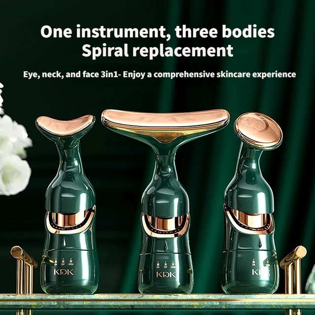 Face Lifting Device Neck Facial Eye Massage Introducer Microcurrent Skin Rejuvenation Anti Aging Beauty Device Face Massager 1