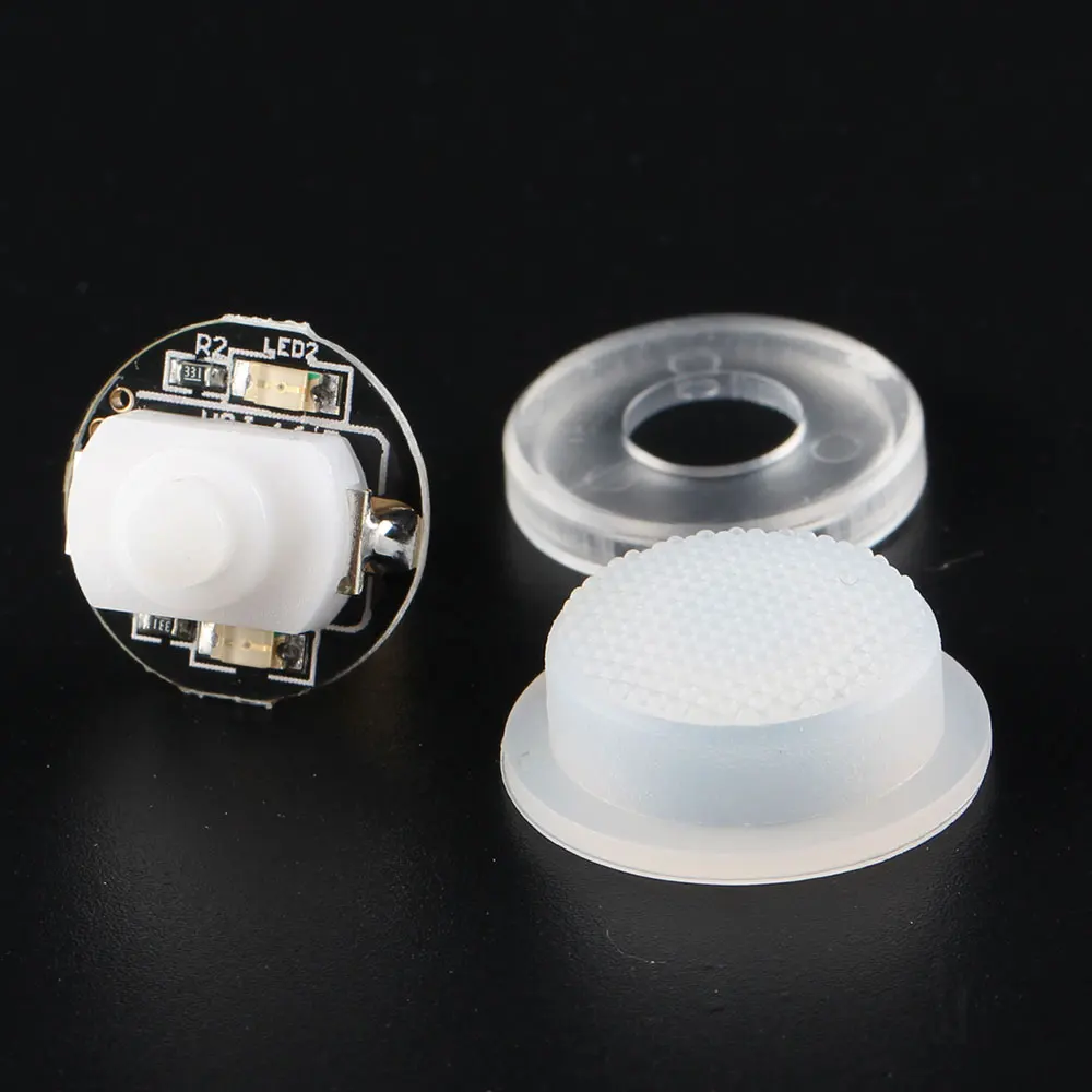 16mm Light Switch for Convoy S2+ S2 S3 S8 S15 C8 C8+ S21A Flashlight Rubber Button flashlight switch cap