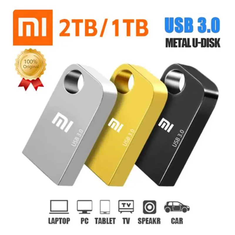 Xiaomi Usb3.0 Pendrive 2Tb Pen Drive Ad Alta Velocità 1Tb Metal Cle Usb Flash Drive 256Gb 128Gb Ssd Portatile Memoria Usb Spedizione Gratuita