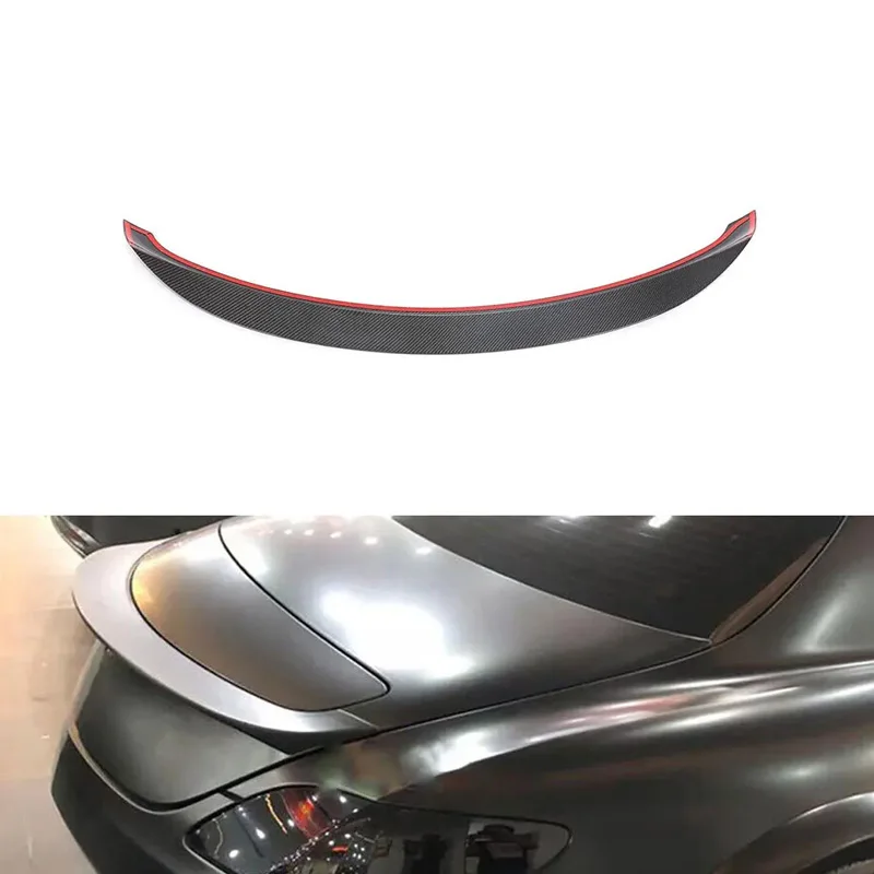 Spoiler Posteriore In Fibra Di Carbonio C197 Sls Per Mercedes Benz Sls Amg C197 2010-2014 Ali Superiori Kit Corpo Labbro Nero Splitter Trim Tronco