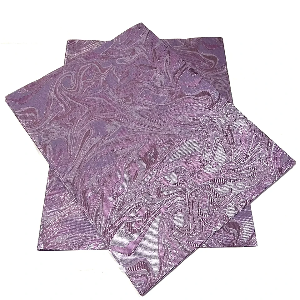 Königsblauer bestickter afrikanischer Gele und Schal, 2 Stück, 2,5 Yards Sego-Stoff-Kopfwickel für Hochzeits- und Geburtstagsfeier TXH-16-3 – Detail 7