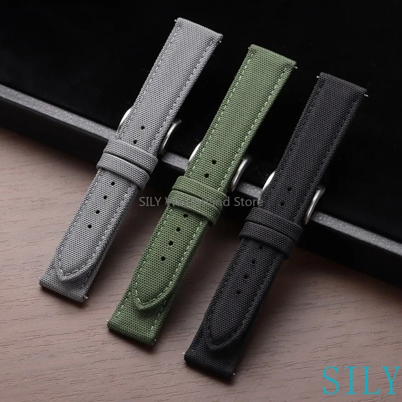 Premium Genuine Sailcloth Waterproof Quick Release Sports Watch Band