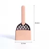 Cat Litter Scoop with Base Plastic Self Cleaning Cat Litter Shovel Cat Toilet Cleaning Tool Lightweight Manure Cleaner Cat Litte 2