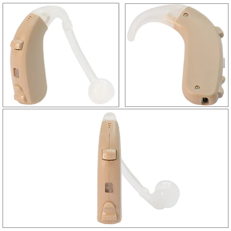 Hearing Aid For The Elderly, High Power Rechargeable Non-Programmable Adjustable Volume Hearing Aid Headset Sound Amplifier 4