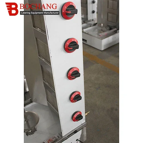 Cheap Price Five Head Gas Dnoner Kebab Machine Shawarma Commercial Kebab Machine for Frying 2