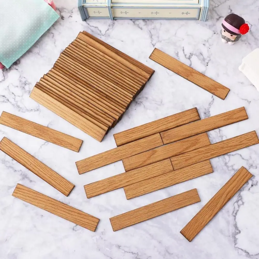 Miniature Dollhouse Floor Boards PVC Multicolors Wooden Flooring