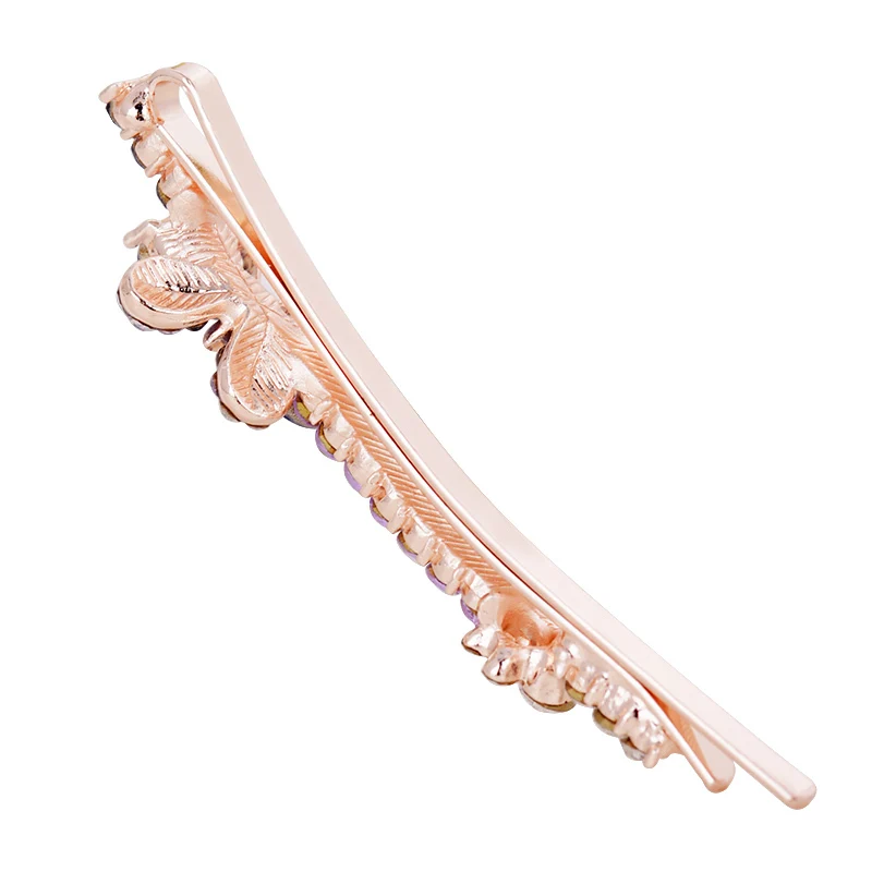 Hair Accessory EASYA Classic Design 5 Colors Rhinestone Crystal Butterfly Hairpin Barrettes Jewelry New Fashion Sparkling Hair Clips For Women