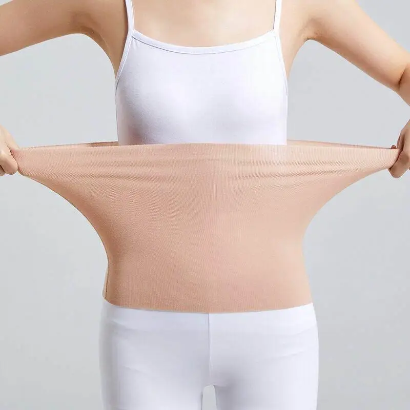 중년 및 노년층을 위한 탄력 있고 통기성이 좋은 따뜻한 허리 보호 벨트, 얇은 4계절용 허리 및 위 보호 벨트