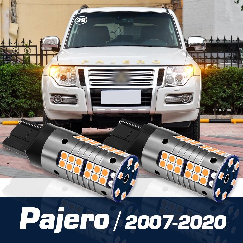 

2pcs LED Turn Signal Light Canbus Accessories For Mitsubishi Pajero V80 V93 V97 V98 2007-2020 2009 2010 2011 2012 2013 2014 2015