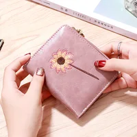 Wallet women's ultra-thin wallet luxury brand wallet small wallet women's leather bag designer wallet 1