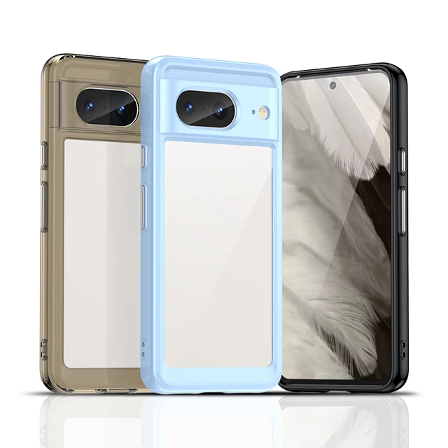 For Google Pixel 8 Case For Google Pixel 8 Pro Case Luxury Silicone Clear  Bumper Anti-drop TPU Protector Case Pixel 8 Cover - AliExpress