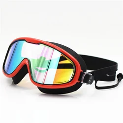 Enhanced Product Title: Premium Waterproof Anti-Fog Silicone Swim Goggles with UV Protection - No box (8)