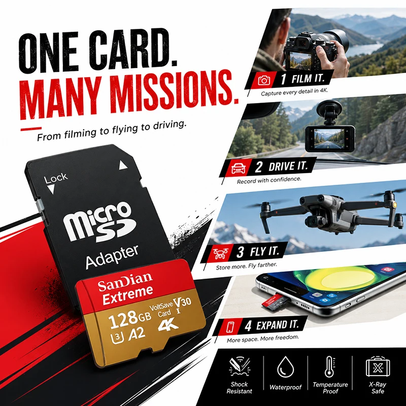 1TB High-Speed Class 10 Micro SD Card