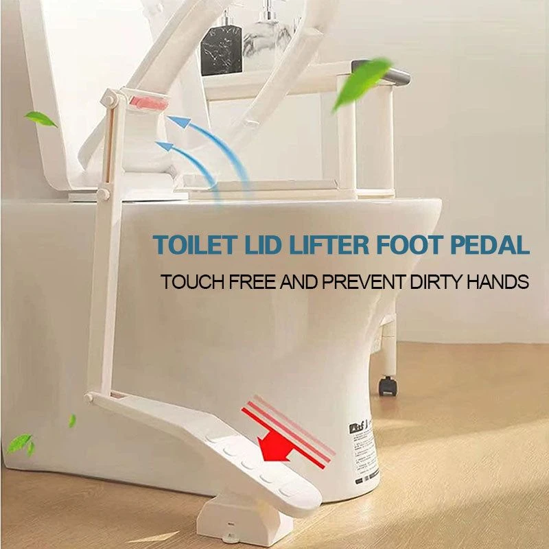 Toilet Seat Lid Holder Device Touchless Toilet Seat Lifter Toilet