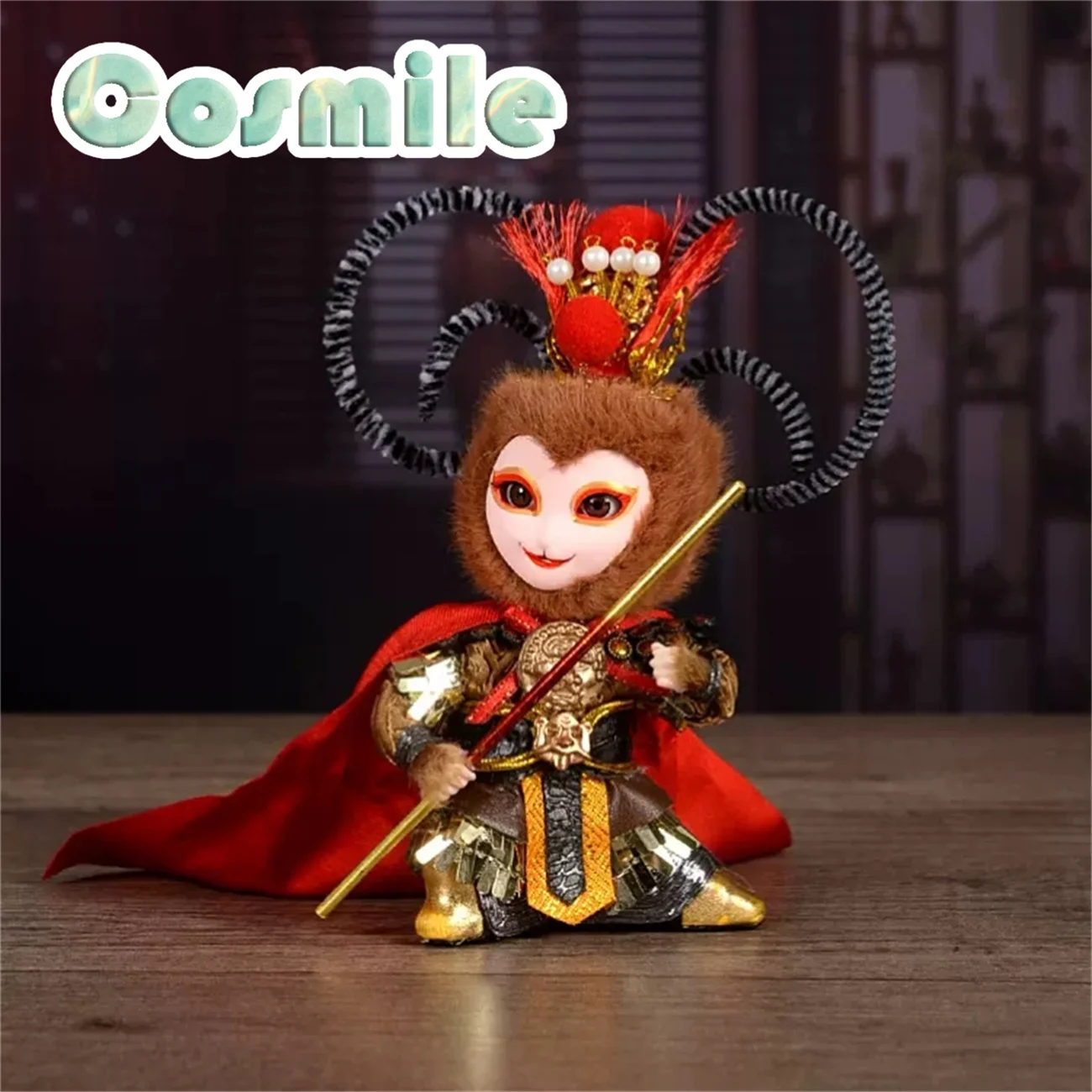 

Модель модели куклы The Monkey King Sun Wukong изделия китайского декоративно-прикладного искусства, подарок на день рождения, MN