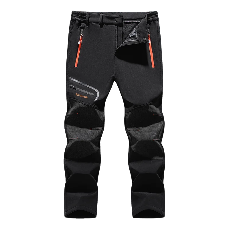 Men's Camping Hiking Pants Trekking High Stretch Summer Parsnip Thin Waterproof Quick Dry Outdoor Travel Trousers