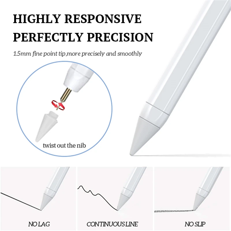Yesido For Apple Pencil 2 ŸϷ  for iPad Air 5 Air 4 Pro 11 12 9 2021 Mini 6 for Apple Pencil