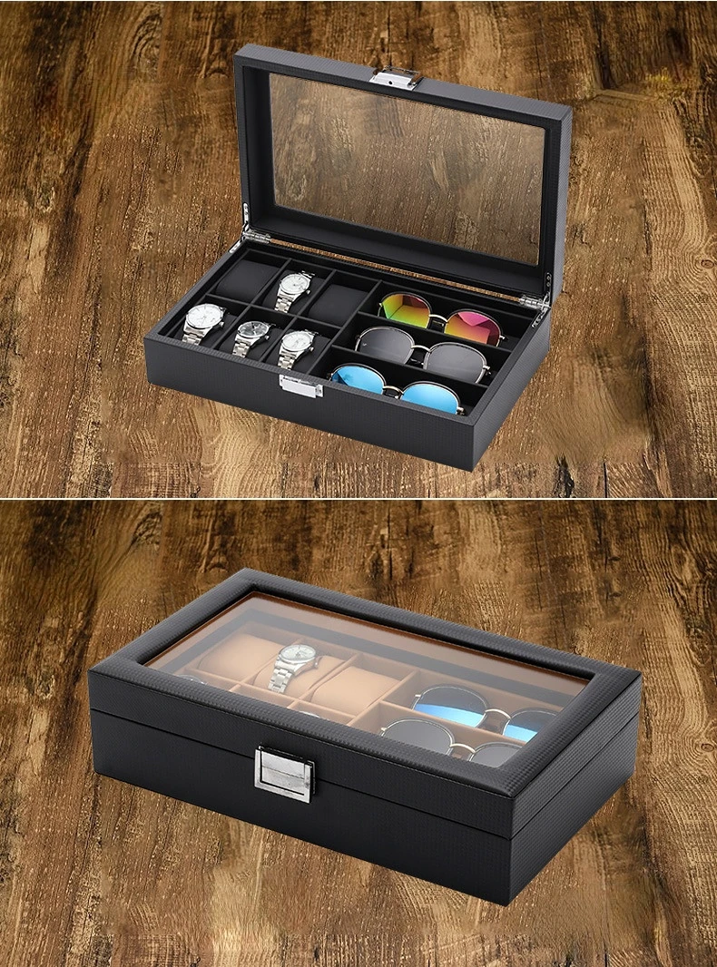 Luxury Wooden Watch Organizer Box with Automatic Watchwinder Stand – Multi-Slot Jewelry... - SKU JDC02145 - UGI Packaging