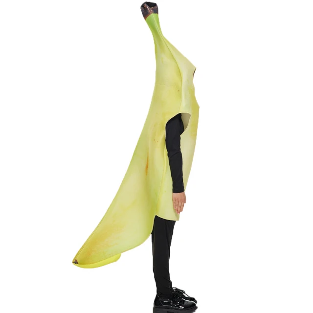 Disfraz de plátano para niños para Halloween, juego de rol, cosplay,  fiestas de disfraces para niños y niñas