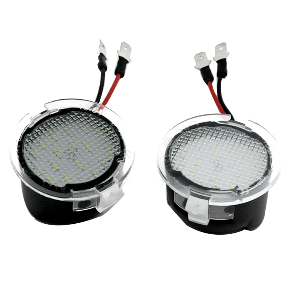 

Новый Стайлинг автомобиля 2x 18smd Светодиодный Боковой светильник под зеркало для Edge Explorer Mondeo Taurus автомобильный аксессуар Светодиодная лампа под зеркало