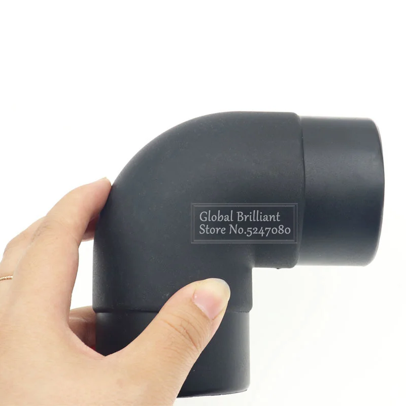 Codo 90 Grados 60mm Diámetro Manguera De Precalentador De 60 Mm Tubo De Entrada De Aire Conducto De Aire Manguera De Drenaje Accesorio Sistema Climatización