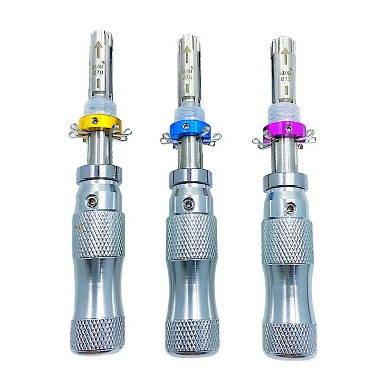 

Набор многофункциональных отверток Torx из нержавеющей стали, трубчатые ручные инструменты 7,0 мм, 7,5 мм, 7,8 мм, Прецизионная отвертка с контейнером для хранения