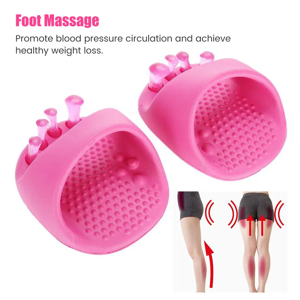 1 Pair Arch Support Shoes for Plantar Fasciitis & Flat Feet Calf Strengthener Arch Exerciser Slipper for Foot Pain Stress Relief