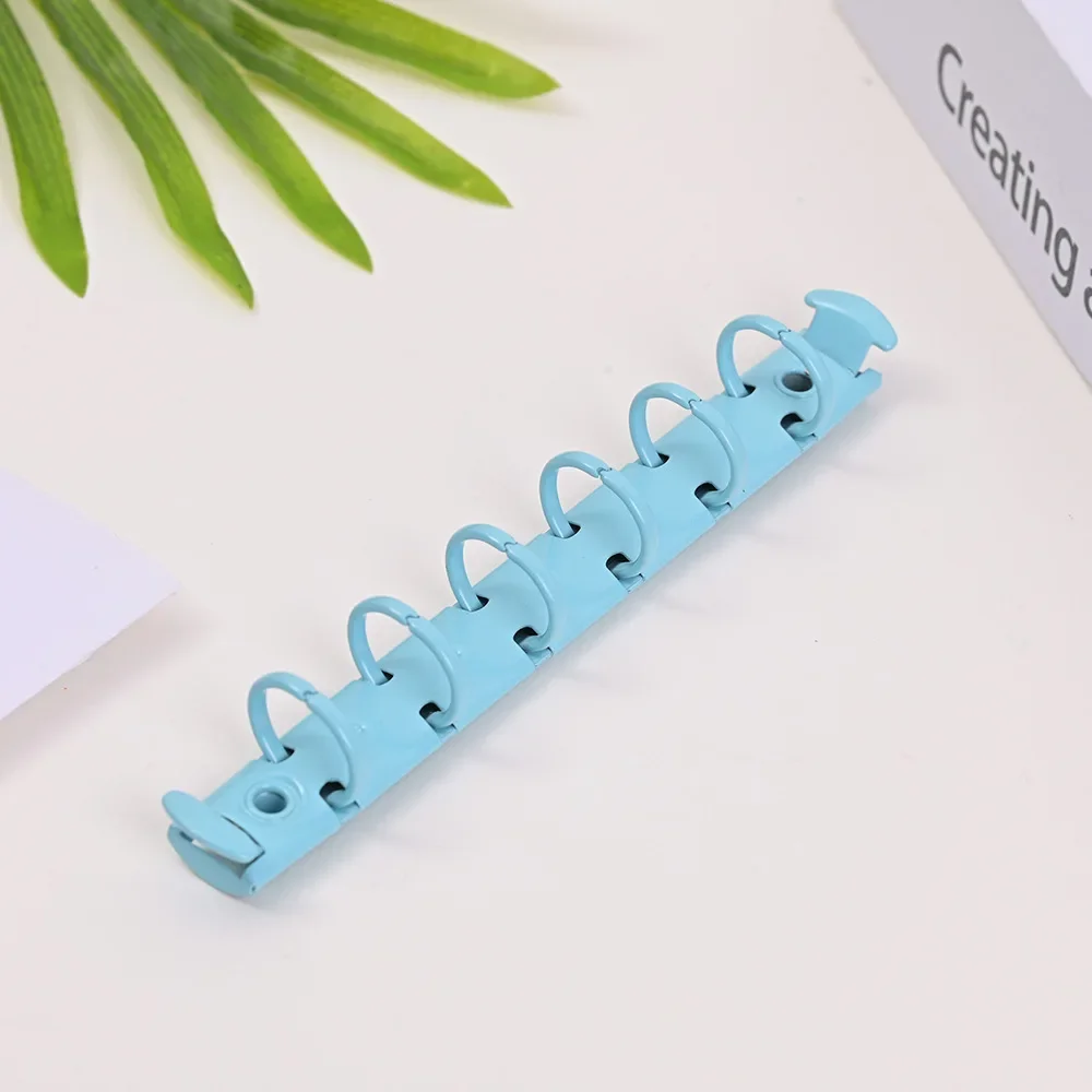 Premium Six-Hole Metal Binding Clip for Loose-Leaf Notebooks and Office Binders