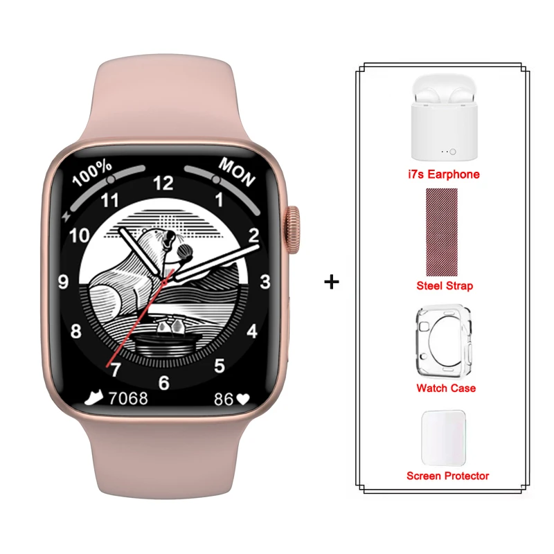 2022 New 1.9 Inch DT7 Max DT NO.1 7 Smart Watch 7 GPS Track NFC Bluetooth Call Wireless Charging Smartwatch PK IWO W27 W37 Pro 